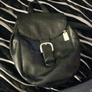 Tignanello leather backpack